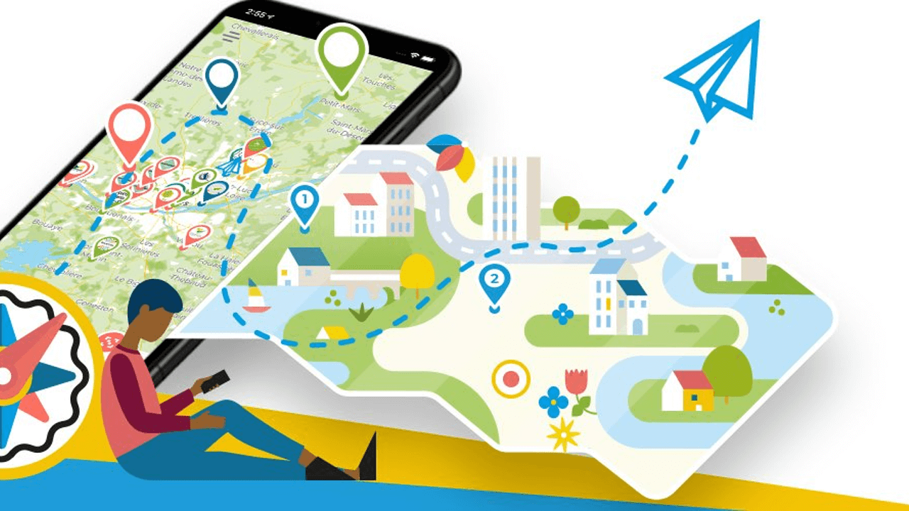 L'application est disponible sur Android et sur l'Apple Store 